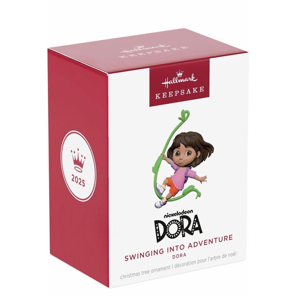 Hallmark Dora The Explorer Ornament 2025 Swinging into Adventure